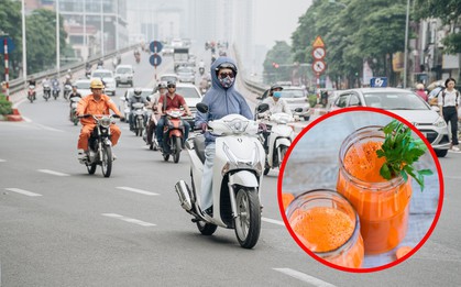 Hà Nội ngập trong sương mù vì ô nhiễm không khí, uống ngay loại nước detox này mỗi ngày để thải độc phổi hiệu quả