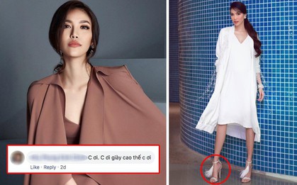 Đi giày cao lênh khênh tới 12cm thời bầu bí, Lan Khuê khiến fan lo lắng vì sợ ảnh hưởng tới sức khỏe
