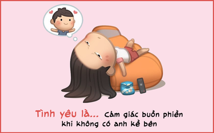 Bộ tranh định nghĩa tình yêu cực dễ thương, cân nhắc trước khi đọc nếu không muốn phát điên lên vì vẫn còn F.A