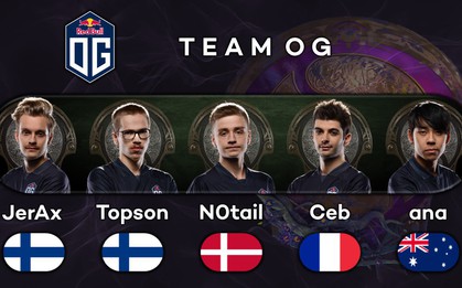 Vô địch TI9, nguyên team OG chễm chệ đứng đầu hàng ngũ kiếm tiền của cả làng game thế giới