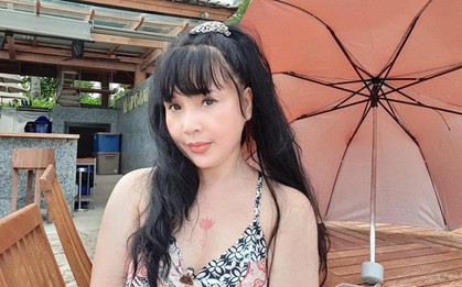 Khó nhận ra “em bé Hà Nội” Lan Hương một thời: Gương mặt khác lạ, vòng 1 o ép căng đầy ở tuổi 56