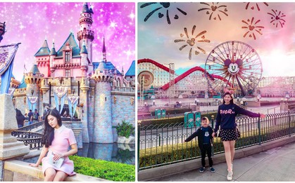 Tiểu Giang và Claret Giang Lê: 2 nàng rich kid với gu chỉnh ảnh du lịch màu mè, táo tợn bất chấp cả không gian và thời gian