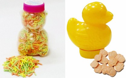 Ngày xưa trẻ con không bệnh mà vẫn thích tới hiệu thuốc thì chắc chắn là do "ghiền" mấy món này
