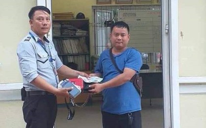 Anh bảo vệ bãi biển ở Đà Nẵng trả lại tài sản trị giá hơn 80 triệu đồng cho du khách bỏ quên