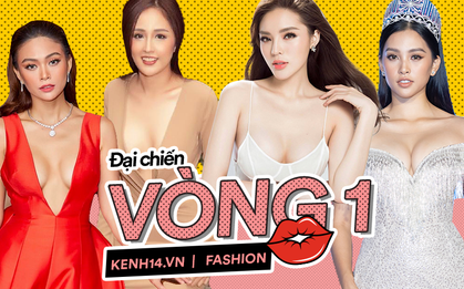 Khi Bông hậu "đại chiến" vòng 1: Mai Phương Thúy cầm chắc chức vô địch, tranh ngôi Á có đến 6 nàng!