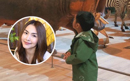 Quý tử Richard nhà Hà Tăng ngày càng lớn phổng phao, liên tục thể hiện là “hoàng tử bé” yêu mẹ hết mực