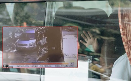 Vụ bé lớp 1 tử vong trên xe đưa đón: Camera ghi lại toàn bộ hình ảnh thời điểm chiếc ô tô ra vào điểm gửi xe