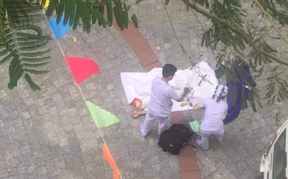 Nóng: Nam sinh trường ĐH Hutech rơi từ trên lầu cao xuống đất tử vong