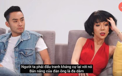 Bàn về chuyện ngoại tình, Trác Thúy Miêu gây tranh cãi khi khẳng định: "Bản năng của đàn ông là đa dâm"