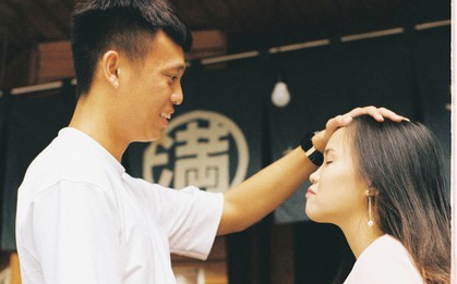 Tuyển thủ U22 Việt Nam khoe tình yêu 5 năm ngọt ngào: "Tôi rèn luyện sự kiên trì bằng cách yêu em"