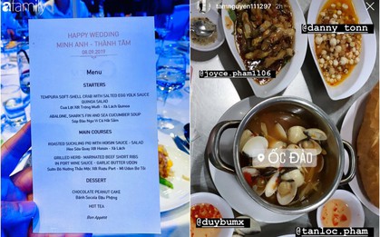 Đối lập hẳn với thực đơn toàn sơn hào hải vị trong tiệc cưới trị giá 20 tỷ, bữa tối của vợ chồng ái nữ nhà Minh Nhựa lại bình dân thế này đây!