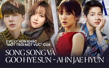 5 điểm đối lập của 2 vụ ly hôn chấn động Song Song và Goo Ahn: Cách "cà khịa" đến chia tài sản đều thể hiện rõ đẳng cấp