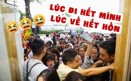 Từ bao giờ lại có trào lưu xếp hàng đông "nghẹt thở" mỗi lần khai trương quán xá thế này?