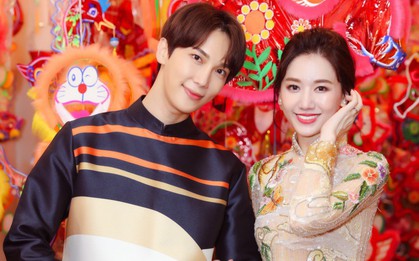 Không phải Trấn Thành, Hari Won bất ngờ tình tứ bên mỹ nam nhóm nhạc Kpop đình đám một thời trong bộ ảnh Trung Thu