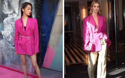 Quan Hiểu Đồng có kiểu cách đến mấy cũng không đọ được Rosie Huntington-Whiteley đơn giản nhưng cao tay