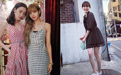 Đồ chấm bi nhìn là muốn "chạy ngay đi" vẫn được idol Hàn lăng xê nhiệt tình, hóa ra diện đẹp không hề khó