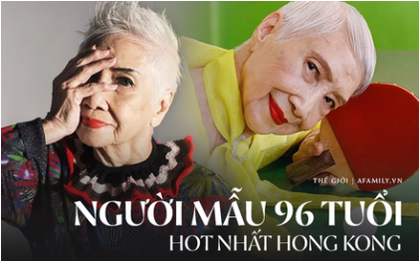 “Bà ngoại gân" nhất Hong Kong: 96 tuổi trở thành người mẫu nổi tiếng được nhiều thương hiệu săn đón và cách sống “hãy là chính mình” đáng học hỏi