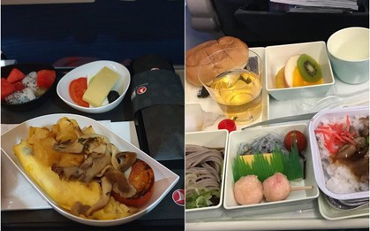 So sánh các suất ăn trên những chuyến bay quốc tế: Hãng hàng không quốc gia Việt Nam vẫn xuất sắc nhất còn lại thì... thà ăn mì gói còn hơn!