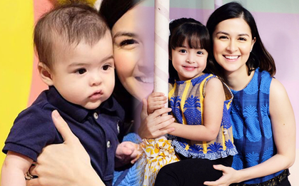 Mỹ nhân đẹp nhất Philippines đưa con đi chơi, nào ngờ 2 bé chiếm spotlight vì ngày càng rõ nét đẹp lai hiếm có