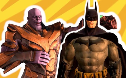 Rất thú vị, đây là tựa game đầu tiên có sự xuất hiện của cả nhân vật Marvel và DC
