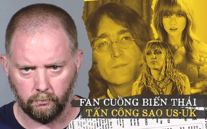 Rùng mình với những câu chuyện fan cuồng biến thái của Hollywood: đe doạ, theo đuôi, âm mưu sát hại chính thần tượng của mình!