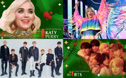 BTS và Monsta X sẽ góp mặt trong chuỗi concert Giáng sinh đình đám của Mỹ, cùng sân khấu với Taylor Swift và Katy Perry