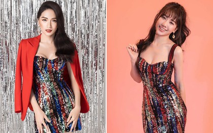 Cùng diện váy sexy: Hari Won nhí nhảnh khoe ngực đầy, quay sang Hương Giang lại thấy quyền lực ngút ngàn