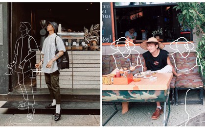 Trend chỉnh ảnh siêu nghệ dành cho người sợ cô đơn hot nhất hôm nay: Cứ chụp đi, muốn có đôi thì chỉ cần... vẽ vào!