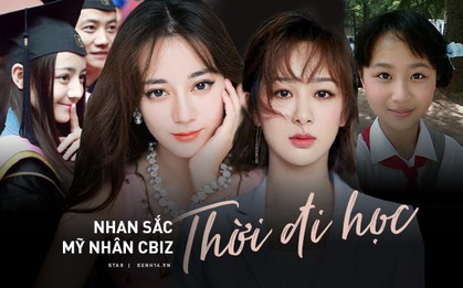 Nhan sắc của các mỹ nhân Cbiz đình đám thời đi học: Ai cũng gây choáng vì quá đẹp, riêng Dương Tử gây tranh cãi