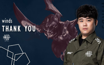 Đương kim vô địch AIC Liên Quân Mobile bên bờ vực suy tàn, sau Benny đến lượt Winds rời MAD Team