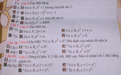 Đưa hẳn cả thầy trò Đường Tăng vào bài kiểm tra, thầy giáo này đích thị là fan cứng của bộ phim huyền thoại Tây du ký!