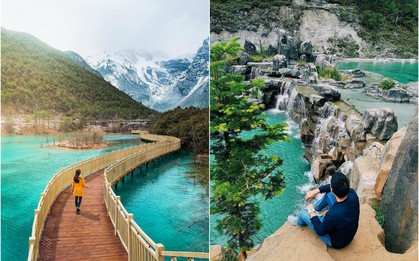 Ai mà ngờ ở Lệ Giang lại có một thung lũng đẹp "nín thở" đến nỗi 10 người đi thì có 9 người nhận xét rằng: Đúng là tiên cảnh!