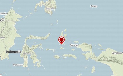 Động đất 5,4 độ richter ở Indonesia