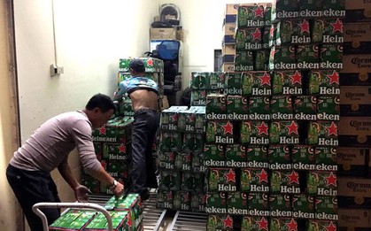 Phát hiện kho chứa hơn 1.000 thùng bia, nước ngọt không rõ nguồn gốc ở Hải Phòng
