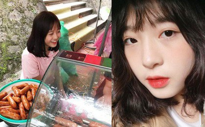 Cười rạng rỡ khi bán xúc xích, cô gái lớp 11 bỗng dưng được nhiều người kết bạn