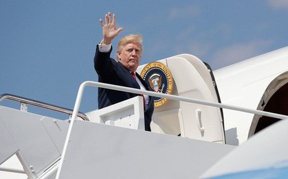 Tổng thống Mỹ Donald Trump đã bắt đầu lên đường tới Hà Nội dự thượng đỉnh Mỹ - Triều
