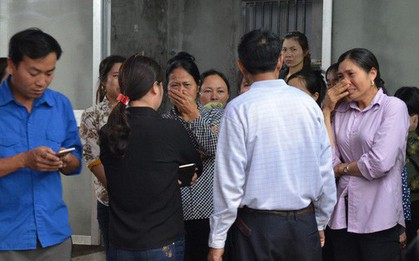 Cuộc tranh luận đau lòng trong đám tang thanh niên bị xe khách đâm chết ở Vĩnh Phúc