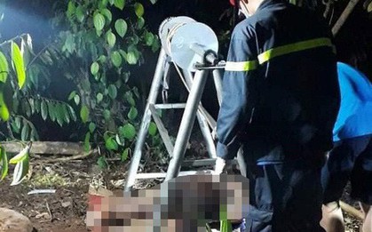 Tá hỏa phát hiện thi thể người đàn ông dưới giếng