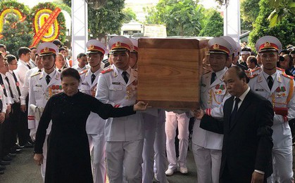 Lễ an táng cố Chủ tịch nước Lê Đức Anh ở TP Hồ Chí Minh