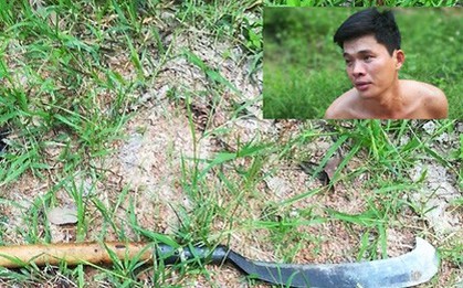 Chém chết bạn do ghen tuông, nghi can ân hận xin ra đầu thú
