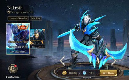 Liên Quân Mobile: Garena tổ chức event tặng FREE Nakroth AIC cho game thủ 4 nước Đông Nam Á