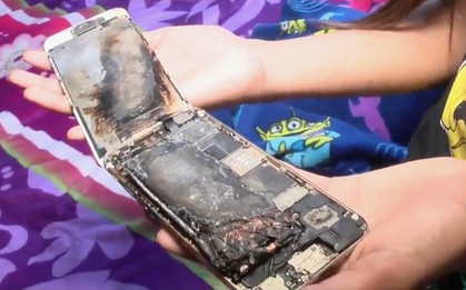 iPhone 6 bốc cháy trên tay bé gái 11 tuổi tại California