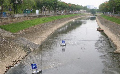 Hà Nội xả nước cuốn trôi toàn bộ kết quả thí nghiệm của chuyên gia Nhật ở sông Tô Lịch