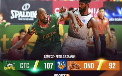 Đôi công đẹp mắt, Danang Dragons thất thủ trước Cantho Catfish quá mạnh mẽ