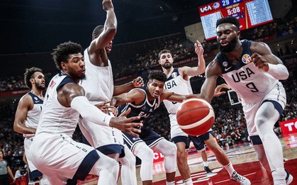 Nghiền nát Giannis Antetokounmpo, Mỹ hiên ngang tiến vào vòng loại trực tiếp FIBA World Cup 2019