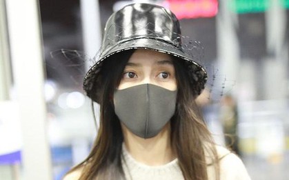 Xuất hiện ở sân bay lên đường tham dự Tuần lễ Thời trang Milan, Angela Baby gây chú ý với đôi mắt đượm buồn