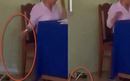 Tạm đình chỉ, chờ xét kỷ luật giáo viên ném vở học sinh xuống nền gạch