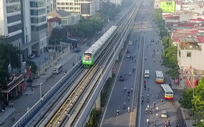 Bộ GTVT tính kéo dài đường sắt Cát Linh - Hà Đông thêm 20km