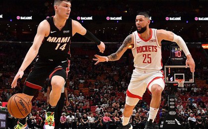 NBA 19-20: Nghiền nát đối thủ ở hiệp đầu tiên, Miami Heat dễ dàng thu phục Houston Rockets