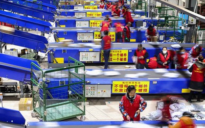 Không có Jack Ma, Alibaba vẫn 'bỏ túi' 13 tỷ USD trong giờ đầu tiên Ngày độc thân 11/11